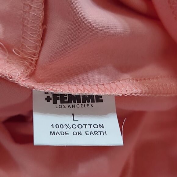 Homme + Femme LA Triple Layer Shirt in Pink - Picture 14 of 14